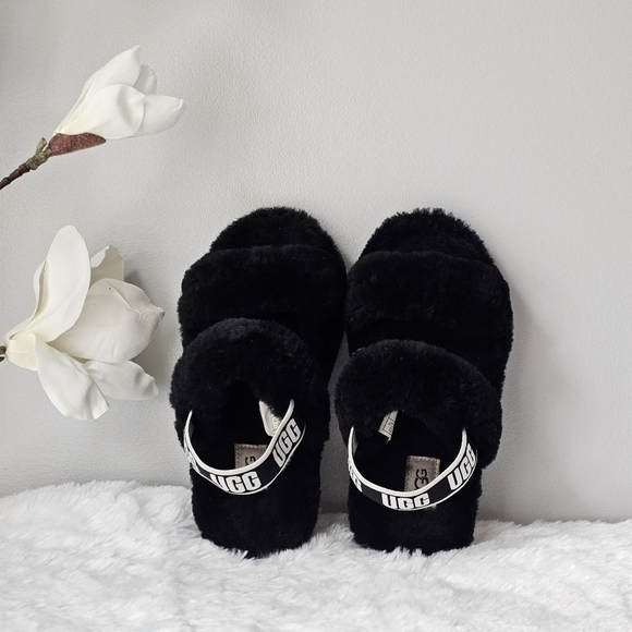 UGG Fluffy Slides - Kids - Picture 3 of 8